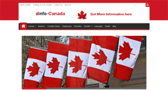 Desktop Screenshot of info-canada.com
